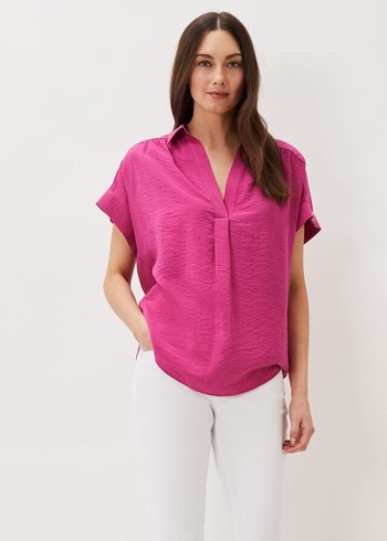 Phase Eight Thea Shirts Pink USA | 0491865-IX